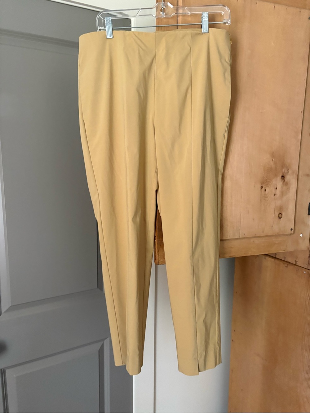 MarlaWynne Straight Leg Pants in Mustard